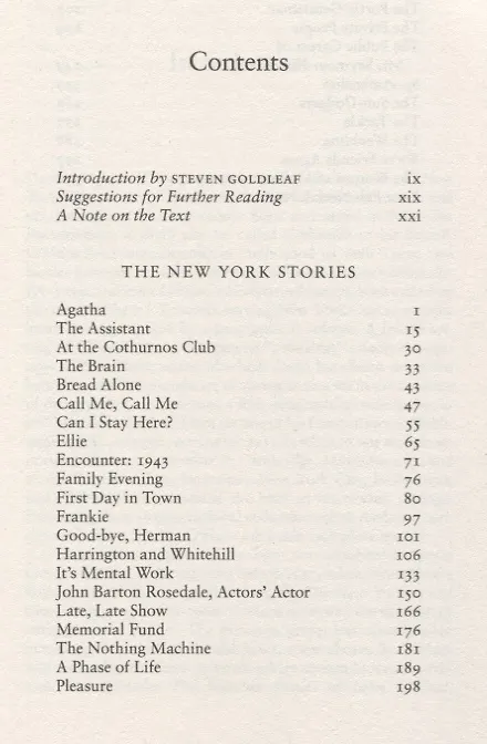Книга The New York Stories (John O'Hara) — 2