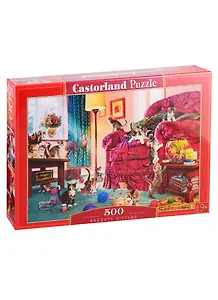 Пазл Castorland 500 эл. 47*33см. Непослушные котята