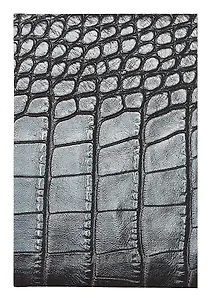 Ежедневник недат. А5 128л "Croco" 7БЦ, с поролоном, ламинация soft touch, тиснение фольгой,  офсет