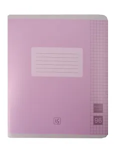 Тетрадь 96 листов, клетка, "Easy Cover", в ассортименте