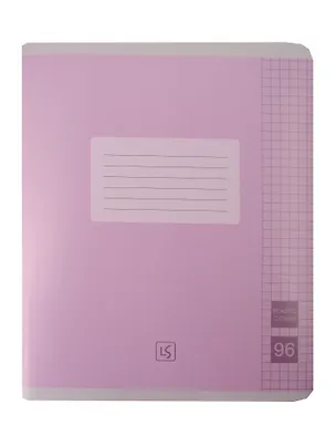 Тетрадь 96 листов, клетка, "Easy Cover", в ассортименте 3091806