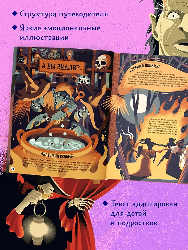 Книга От Дракулы до Франкенштейна. Путеводитель по миру ужастиков (Миа Кассани) — 6