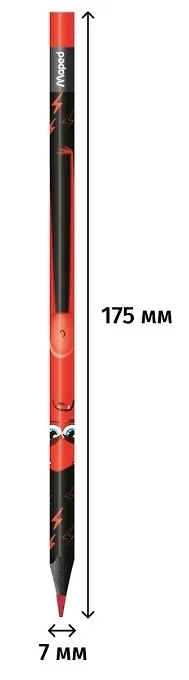 Карандаши цветные Maped, Color'Peps Monster, 24 цвета 254054 — 4