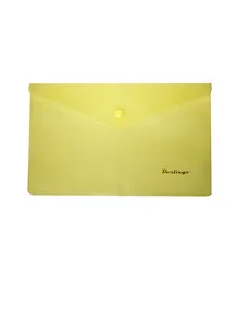 Папка-конверт А5 на кнопке, пластик 0,18мм, ассорти, Berlingo