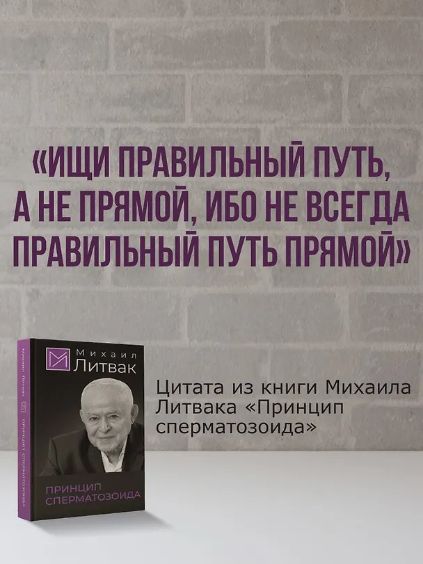 Книга Принцип сперматозоида (Михаил Литвак) — 9
