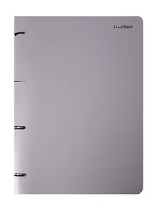 Тетрадь А4 80л кл. "Mist" на кольцах, смен.блок, пласт.обл.