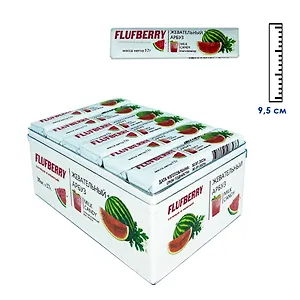 Жевательная конфета Арбуз,17г