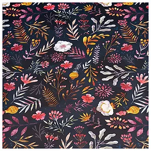 Бумага подарочная, Комплект-Подписные издания, Dark flowers 70см*1м