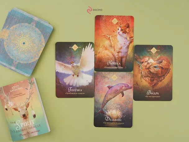 Книга The Spirit Animal Oracle. Духи животных. Оракул (68 карт и руководство в подарочном оформлении) (Колетт Барон-Рид) — 9
