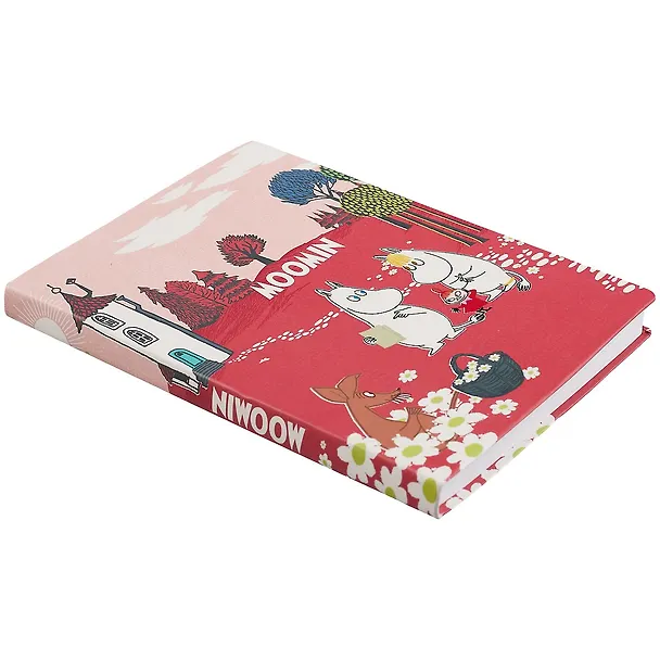 Блокнот MOOMIN Муми-тролль и Фрекен Снорк на цветочной поляне (192стр) 2867809 — 2