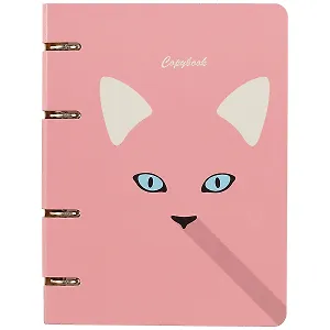 Тетрадь на кольцах в клетку Unnika, "Cute & Funny. Cat", 100 листов