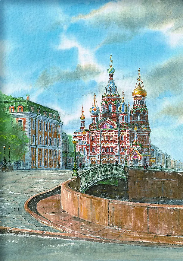 Пазл Санкт-Петербург Спас-на-Крови 560эл [00003] 2906611 — 1