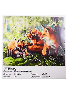 Картина по номерам  Кутерьма, 40*50 см.