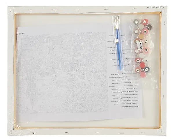 Холст с красками по номерам "Лондонский дождь", 40 х 50 см 3006544 — 5