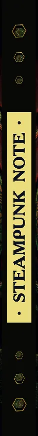 Steampunk Note Блокнот с тонированными страницами (твердый переплет) 2593095 — 4