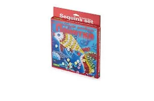 Набор для творчества, HOBBY TIME, Набор для 3D аппликации №3 Пайетки Золотая рыбка 328786