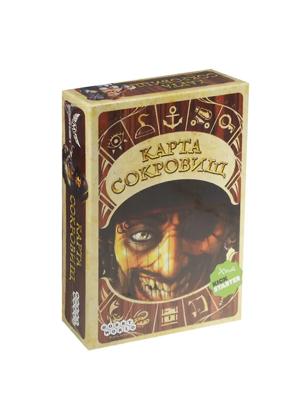 Настольная игра, МИР ФЭНТЕЗИ, Настольная игра Карта сокровищ 2497534 — 1