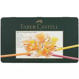 Цветные карандаши «Polychromos», Faber-Castell, 36 цветов — 219432 — 1