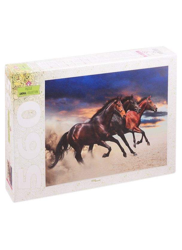 Пазл «Лошади» 560 элементов, Animal Collection, Step Puzzle 2791357 — 1