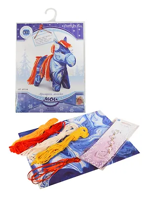 Набор из ткани РТО Лошадка Мраморная (KFT5/M) (упаковка) 2398155