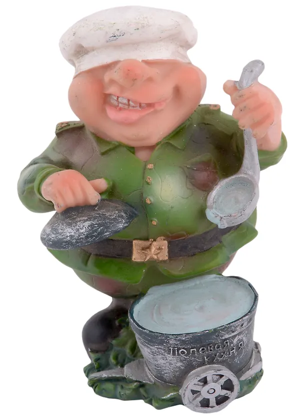 Фигурка, Ремеко, Фигурка, Солдат, 8х10, в ассортименте, керамика 301732 — 1