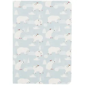 Записная книжка "Белые медведи", А6, 32 листа, клетка