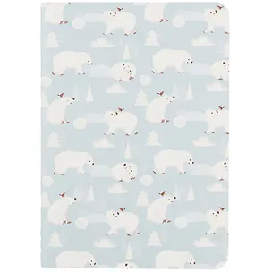 Записная книжка "Белые медведи", А6, 32 листа, клетка 257418