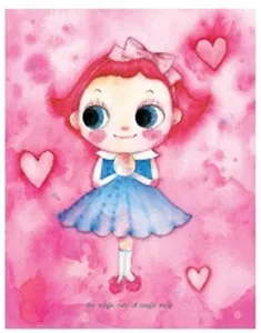 Мини-тетрадь "Прекрасная Титта" (N03-308) (Оранжевая корова)