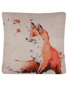 Подушка Лиса акварель (43х43)