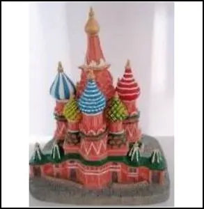 Декоративная фигурка Собор Василия Блаженного (17592) (коробка)