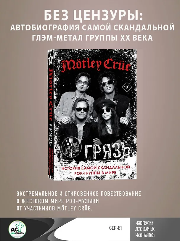 Книга Motley Crue. Грязь. История самой скандальной рок-группы в мире (Томми Ли, Винс Нил) — 6
