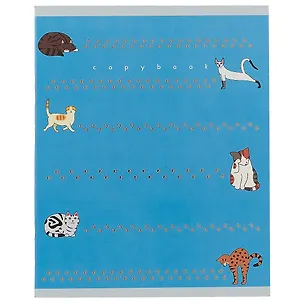 Тетрадь в клетку Unnika, "Золотые лапки", 48 листов, в ассортименте 246577