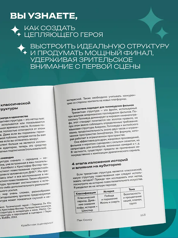 Книга Кради как сценарист. Создай сценарий как в любимых дорамах (Сонсу Пак) — 6