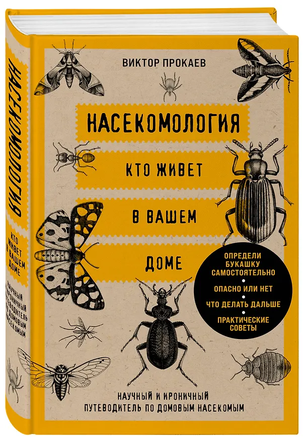 Книга Насекомология. Кто живет в вашем доме: научный и ироничный путеводитель по домовым насекомым (Виль Малиношевский) — 4