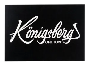 Открытка почтовая Konigsberg - one love
