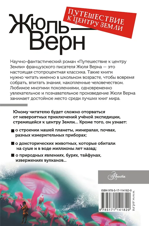 Книга Путешествие к центру Земли (Жюль Габриэль Верн) — 2