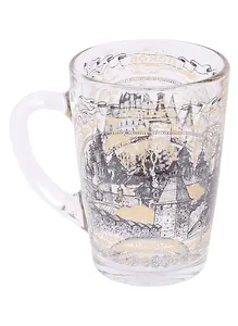 Кружка стекло 320мл "Печоры - Изборск - Псков"