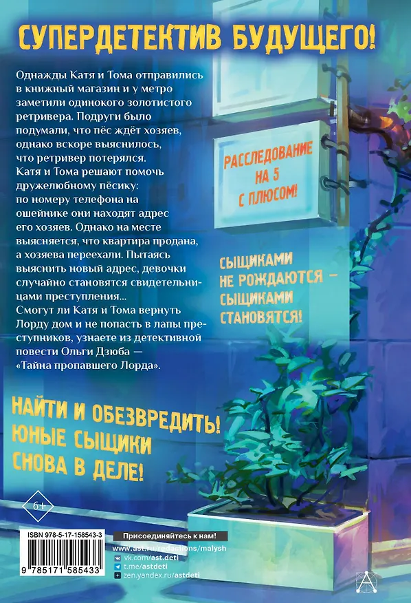 Книга Тайна пропавшего Лорда (Ольга Дзюба) — 2