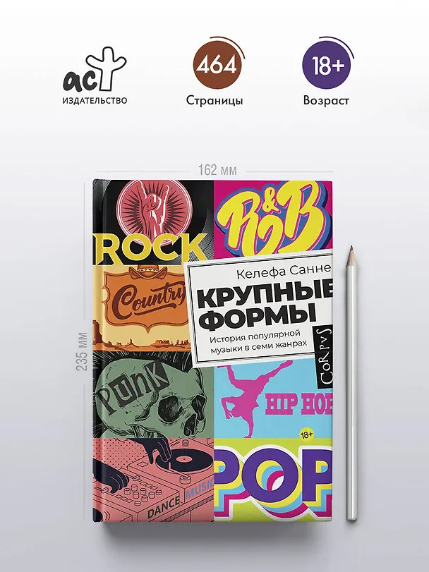 Книга Крупные формы (Келефа Санне) — 5