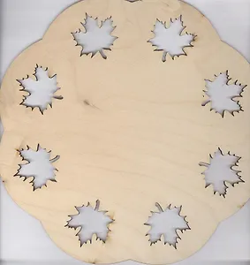 Подставка под горячее Клен 240 мм (13779) (упаковка)