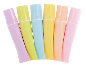 Текстовыделители 06цв "Pastel tube"