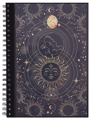 Тетрадь нелинованная Sun and moon, А4, 60 листов 2882768