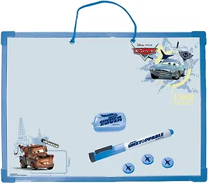 Доска магнитно-маркерная А3 "Cars" маркер, губка для стирания, 3 магнита, Disney