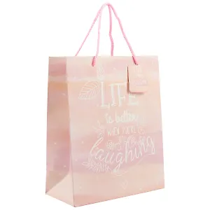 Подарочный пакет «Pink life» А4