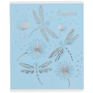 Тетрадь в клетку Феникс+, "Серебряные блики", 48 листов, в ассортименте