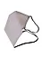 Маска защитная для лица (190х130мм) (р-р S) (спанбонд) (графитовая) — 2795111 — 1