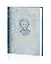 Ежедневник недат. А6+ 128л "Пушкин" 7БЦ, с поролоном, ламинация soft touch, тиснение фольгой, офсет — 3044309 — 1