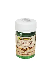 Блестки цветные Зеленые 25гр