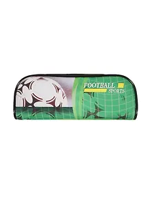 Пенал-косметичка "Футбол на зеленом" 20*8*4см, Оникс
