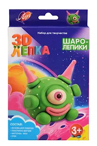 Набор для творчества с пластилином "Монстрик" ("серия Шаролепики")